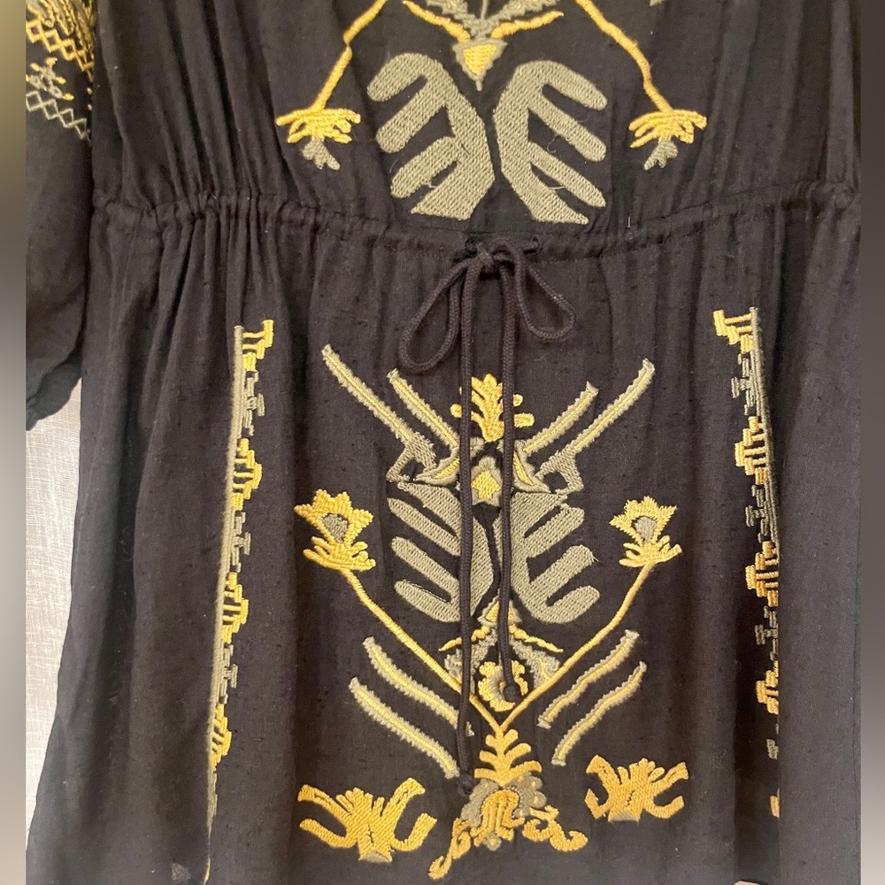 Free People Embroidered Dress - Picture 4 of 5